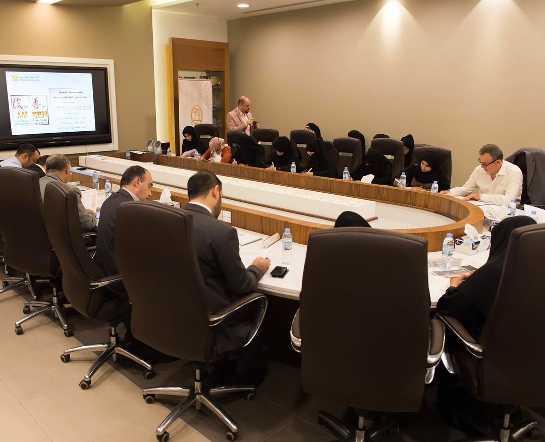 نظم قسم الموارد البشرية بدائرة #بلدية_رأس_الخيمة دورة بعنوان ( استراتيجية كايزن ) لمدة ثلاثة أيام بقاعة الاجتماعات الرئيسية واستهدفت الدورة عدداً من مدراء ورؤساء القطاعات في الدائرة، وحاضر فيها الدكتور راكان عبدالعزيز الراوي. ??? ??? ??????? ??????? ?????? #?????_???_?????? ???? ?????? ( ?????????? ????? ) ???? ????? ???? ????? ?????????? ???????? ???????? ?????? ????? ?? ????? ?????? ???????? ?? ???????? ????? ???? ??????? ????? ????????? ??????.