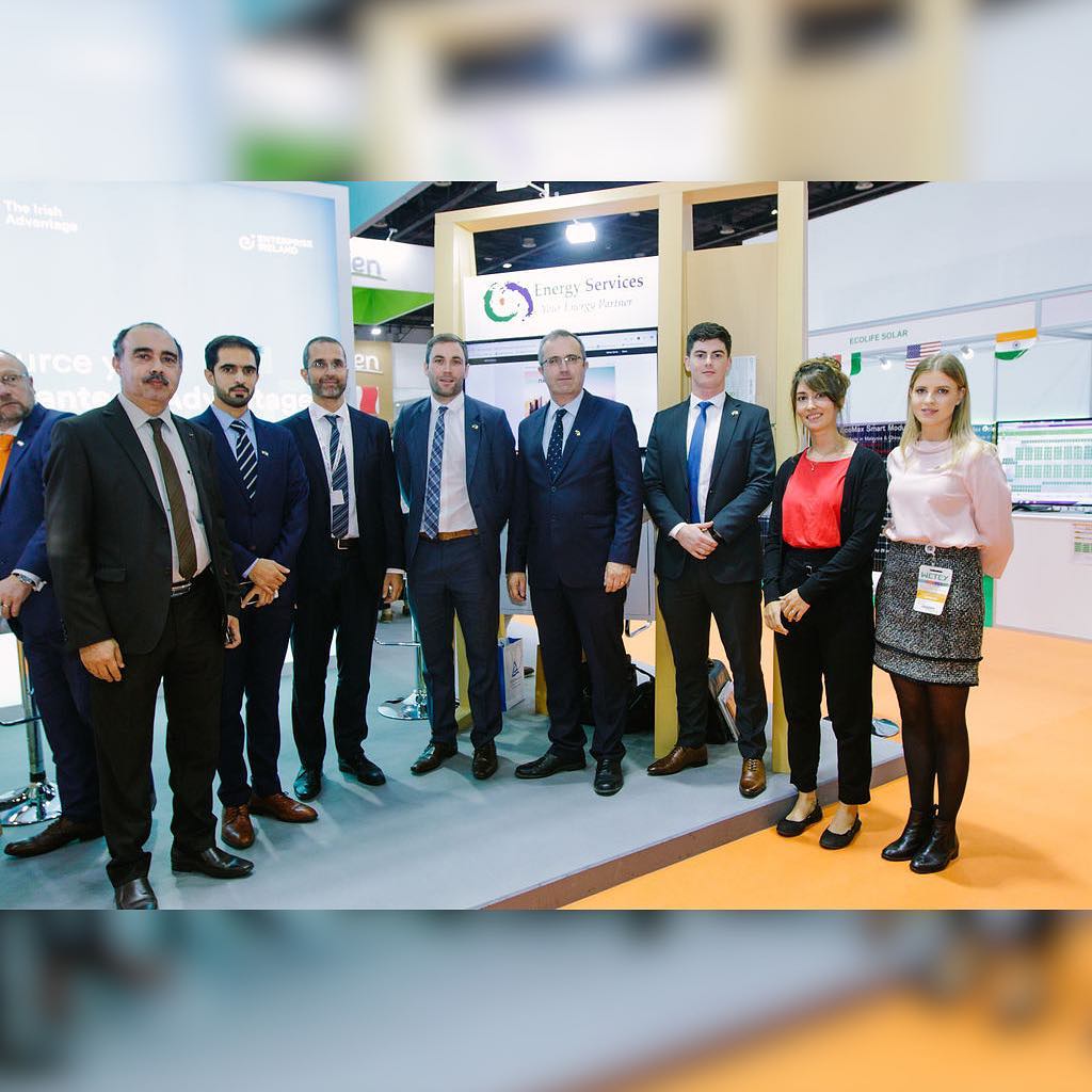 اجتمعت #بلدية_رأس_الخيمة مع سعادة السيد ايدان كرونين، سفير أيرلندا لدى دولة الإمارات العربية المتحدة في WETEX للاحتفال بتوقيع أول عقد لإدارة الطاقة مع شركة إيرلندية.#RAK_Municipality met His Excellency, Mr. Aidan Cronin, Ambassador of Ireland to the UAE at WETEX to celebrate the signing of the first energy management contract with an Irish company. ?????? #?????_???_?????? ?? ????? ????? ????? ??????? ???? ??????? ??? ???? ???????? ??????? ??????? ?? WETEX ???????? ?????? ??? ??? ?????? ?????? ?? ???? ????????.#RAK_Municipality met His Excellency, Mr. Aidan Cronin, Ambassador of Ireland to the UAE at WETEX to celebrate the signing of the first energy management contract with an Irish company.