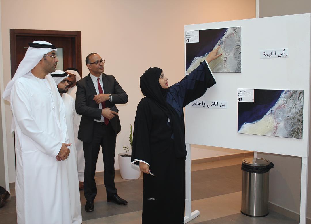 مدير عام دائرة #بلدية_رأس_الخيمة سعادة منذر محمد بن شكر الزعابي يفتتح فعاليات مركز نظم المعلومات الجغرافية للجميع #GIS4ALL_RAK ???? ??? ????? #?????_???_?????? ????? ???? ???? ?? ??? ??????? ????? ??????? ???? ??? ????????? ????????? ?????? #GIS4ALL_RAK