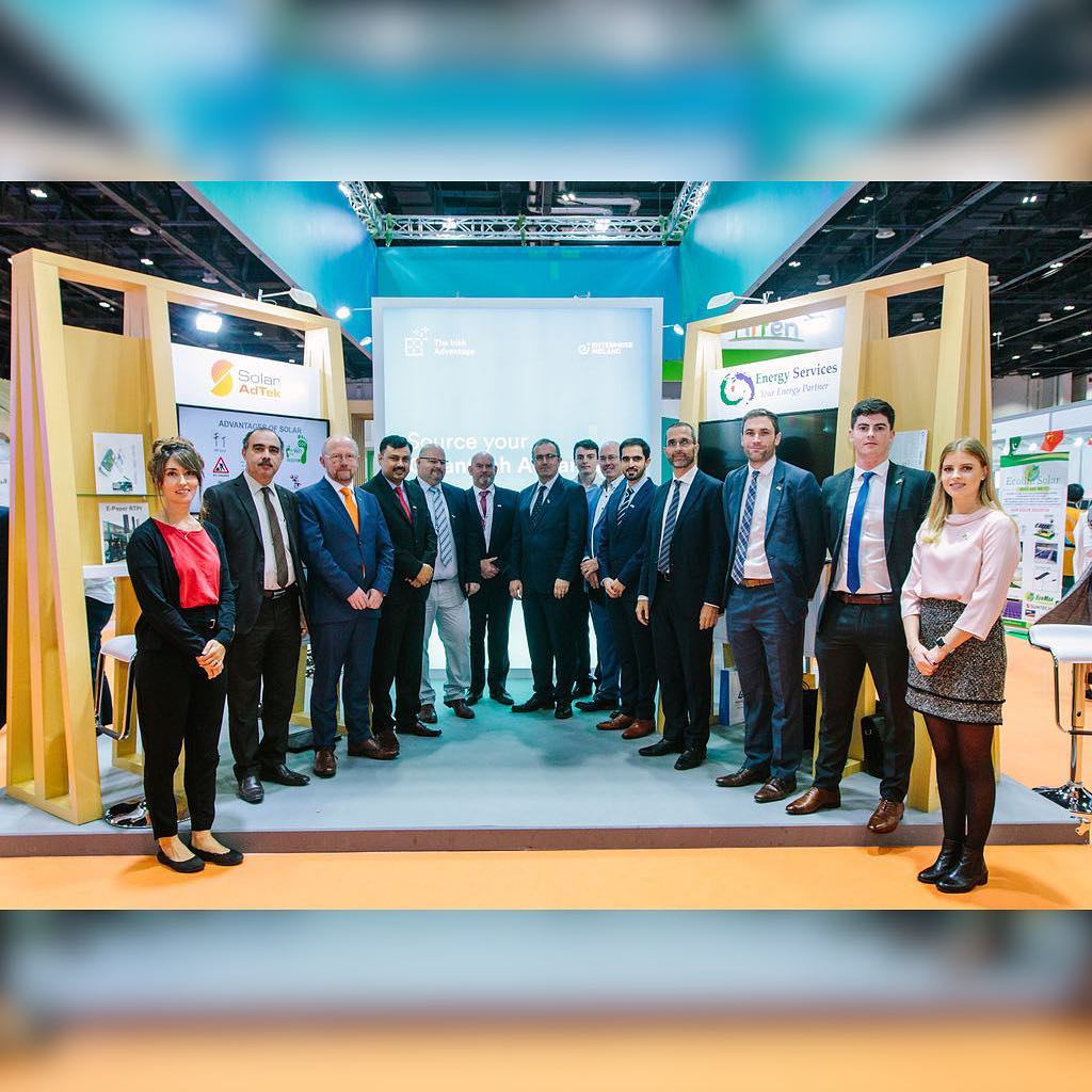 اجتمعت #بلدية_رأس_الخيمة مع سعادة السيد ايدان كرونين، سفير أيرلندا لدى دولة الإمارات العربية المتحدة في WETEX للاحتفال بتوقيع أول عقد لإدارة الطاقة مع شركة إيرلندية.#RAK_Municipality met His Excellency, Mr. Aidan Cronin, Ambassador of Ireland to the UAE at WETEX to celebrate the signing of the first energy management contract with an Irish company. ?????? #?????_???_?????? ?? ????? ????? ????? ??????? ???? ??????? ??? ???? ???????? ??????? ??????? ?? WETEX ???????? ?????? ??? ??? ?????? ?????? ?? ???? ????????.#RAK_Municipality met His Excellency, Mr. Aidan Cronin, Ambassador of Ireland to the UAE at WETEX to celebrate the signing of the first energy management contract with an Irish company.